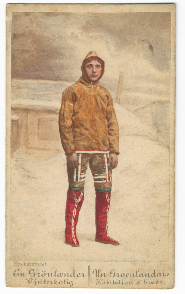 folklore-1870-suede-finlande-scandinavie-6 Un jeune groenlandais vers 1870 par Niels HANSEN