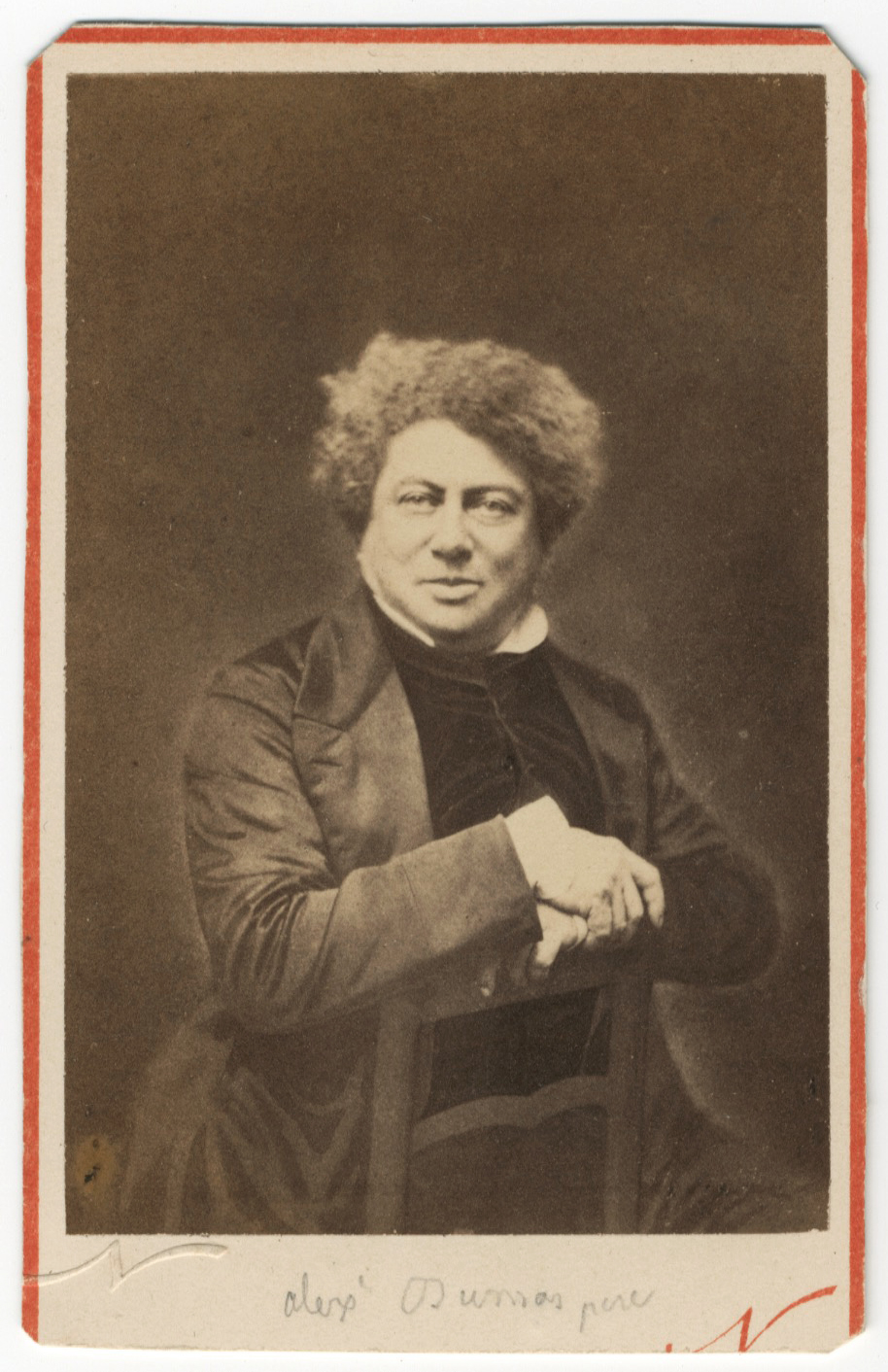 Alexandre DUMAS by NADAR Alexandre DUMAS by NADAR