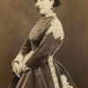 Marie FAVART actress of Second Empire - Vintage albumen print format CDV ca 1870