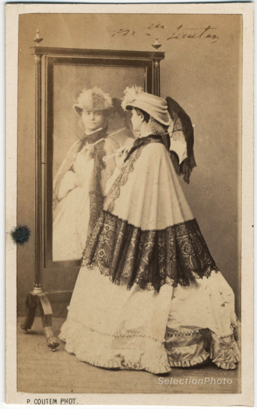 Marie-Anne DAUDOIRD par Paul COUTEM - Tirage albuminé original format CDV ca 1870 Marie-Anne DAUDOIRD par Paul COUTEM - Tirage albuminé original format CDV ca 1870