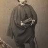 Portrait d'Ernest MEISSONIER by Bingham - Vintage albumen print format CDV ca 1870