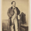 Portrait de BERTHELIER Comédien - Tirage albuminé original format CDV ca 1870