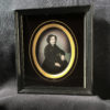DAGUERREOTYPE Fergeau 6th Plate - Portrait of a Young Lady - 2.7 x 3.5 in
