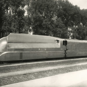 Photographie locomotive carénée PLM de 1940