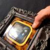 DAGUERREOTYPE 1/9th - Portrait of Young woman and her missal - 2.3x2.7in