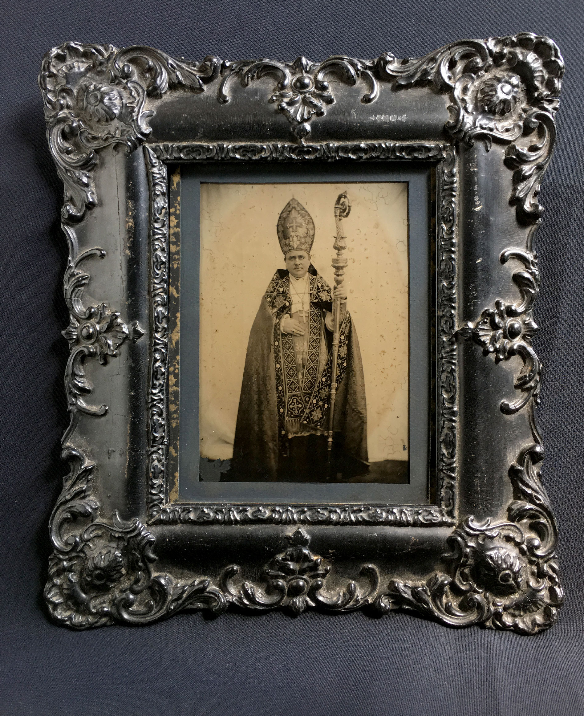 Cardinal Edouard PIE c. 1860 - Photographie d'après Nature sur AMBROTYPE 15x10cm Cardinal Edouard PIE c. 1860 - Photographie d'après Nature sur AMBROTYPE 15x10cm