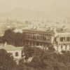HONG-KONG circa 1870 Panorama - Vintage Albumen Print 23.2 x 8.6 inches