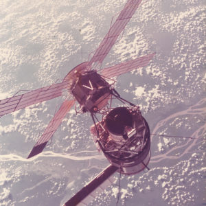 SKYLAB - 1ere Station Habitée - NASA 1973 - Tirage Argentique Original 19x25cm