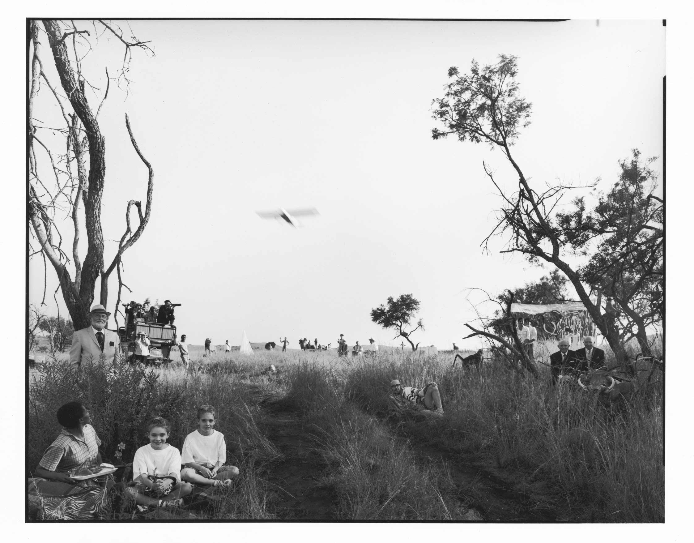 F. BRENNER Johannesburg - Safari à l'occasion de Pourrim - Tirage Argentique Original 44x34cm