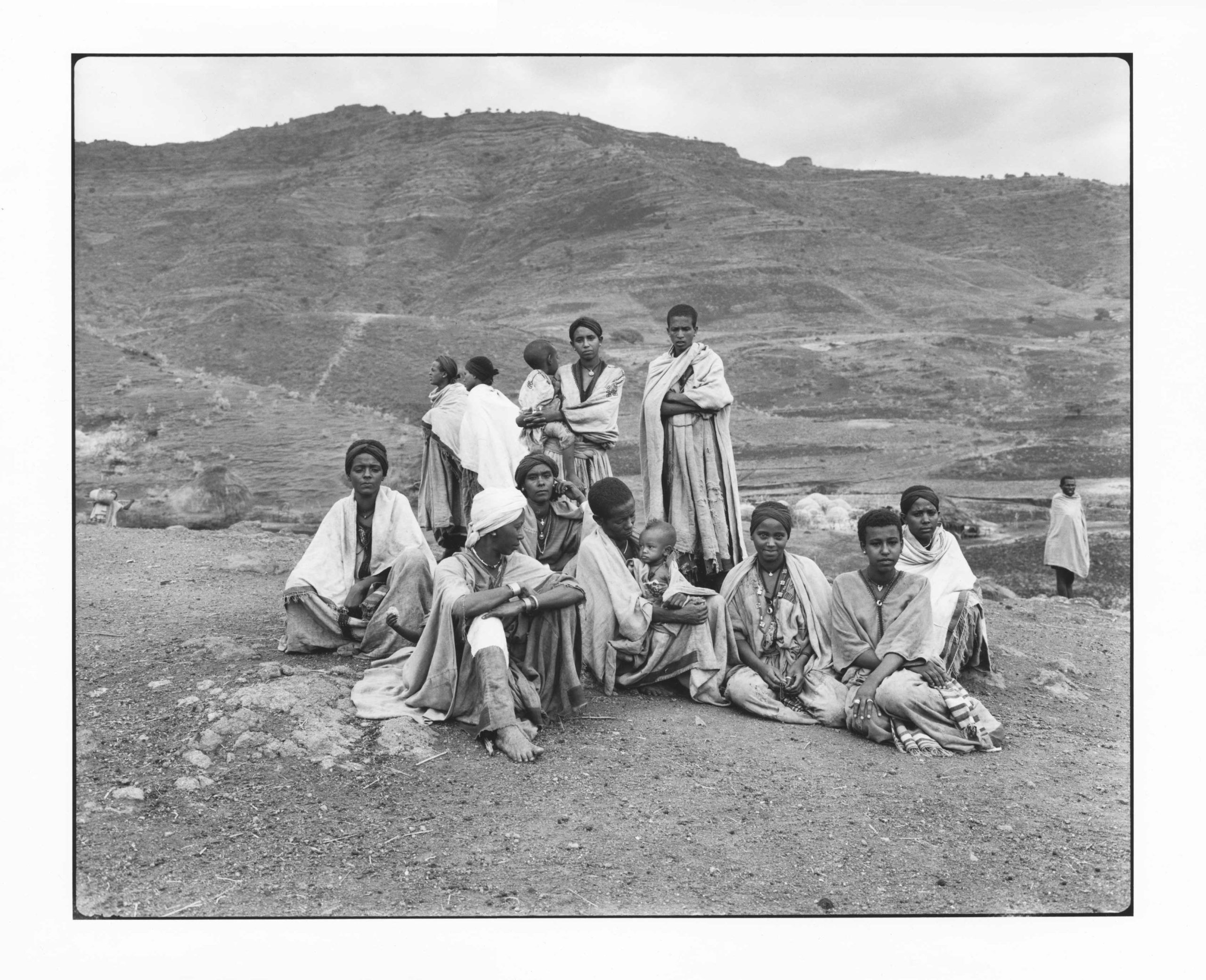 F. BRENNER Juifs d'Éthiopie 1983 - DIASPORA - Tirage Argentique Original 42x34cm