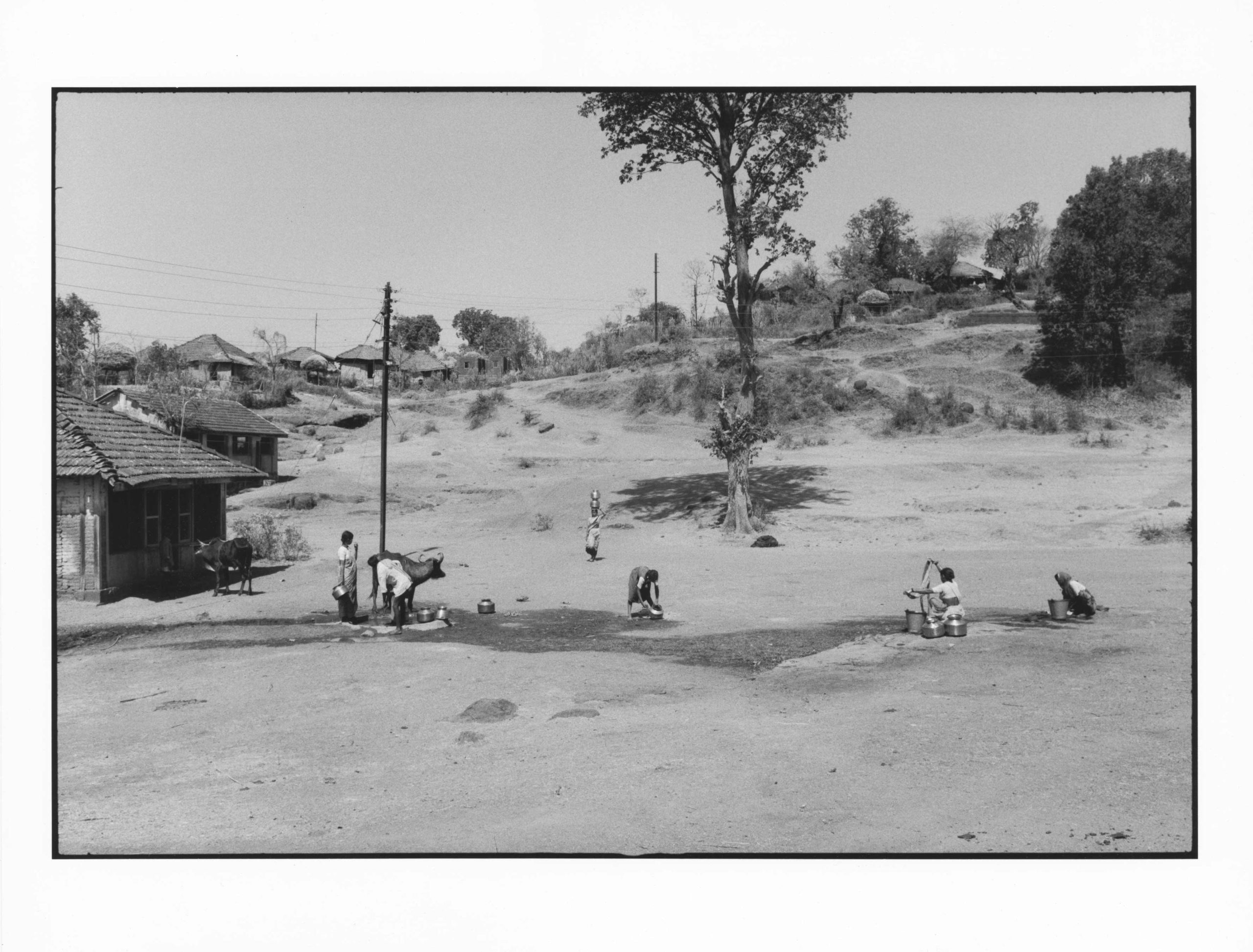 F. BRENNER Diaspora - Sideshwar, Pali, Maharashtra, INDE 1986 - Tirage Original 46x31cm