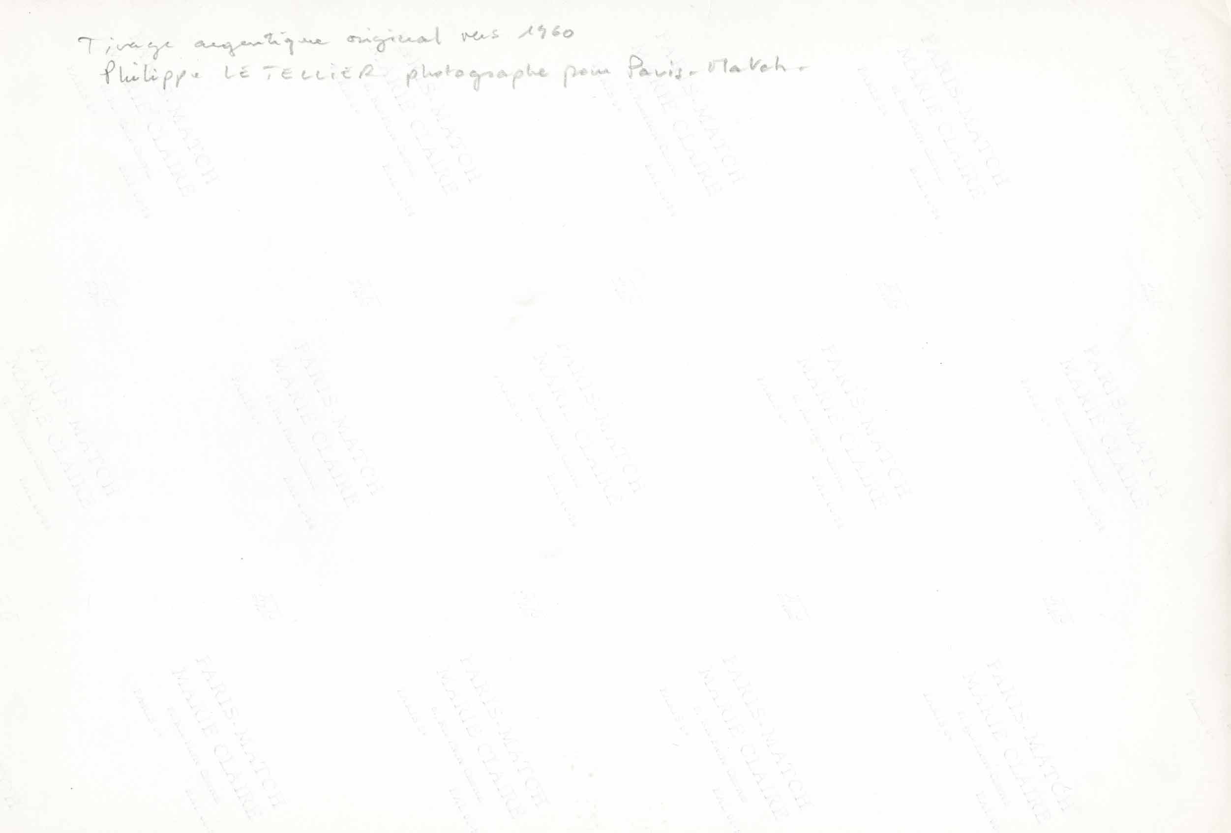 photo-cnit-paris-02 Construction du CNIT Paris P. LETELLIER (Match) Photographie 1958 - 27x40cm