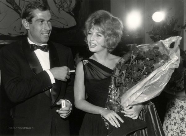 Annette STROYBERG and Roger VADIM 1960 Original Silver Print - 8.6x6.3in