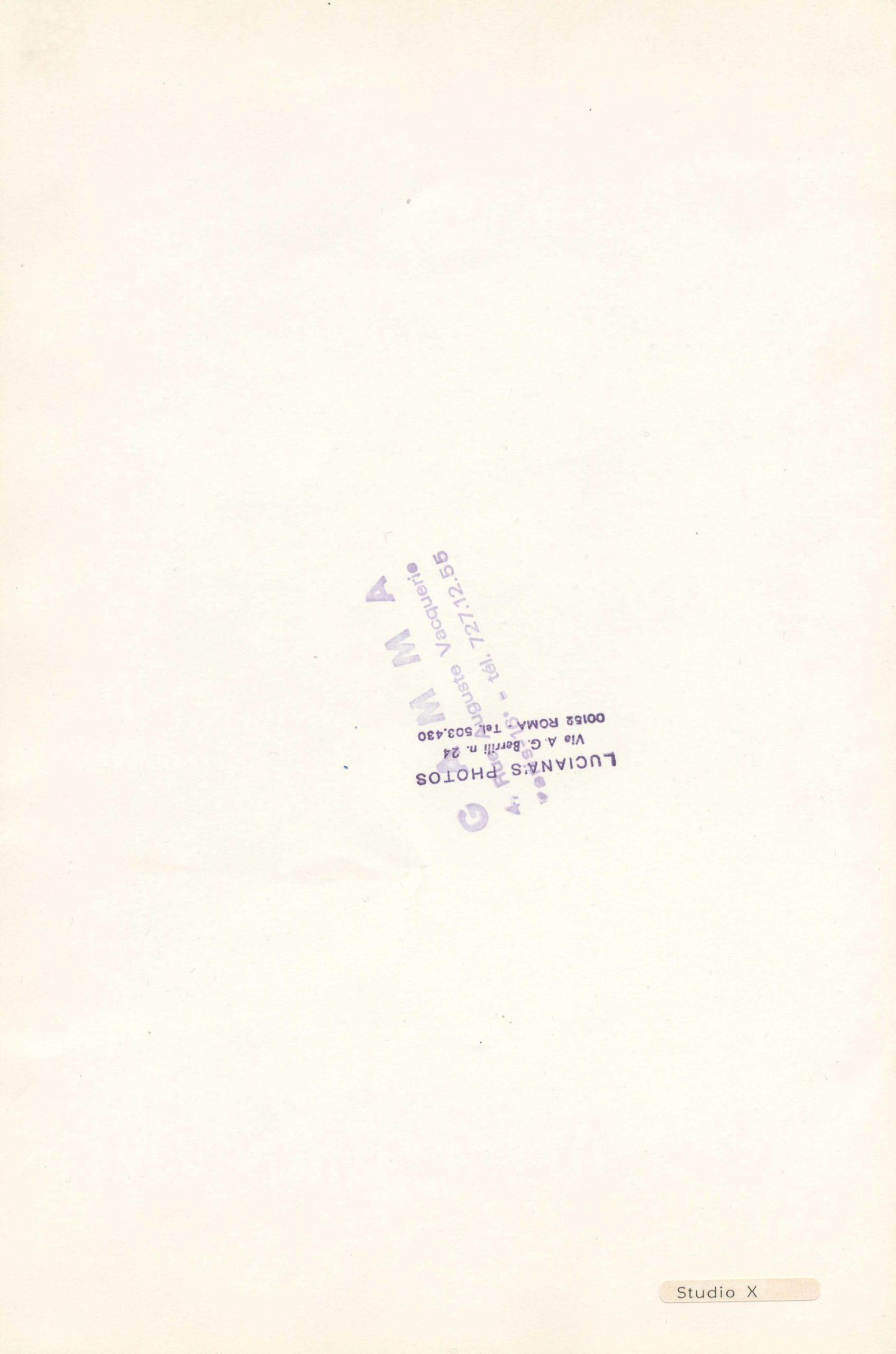 Photo Paparazzi DENEUVE & MASTROIANNI Retour à Rome 1970 Tirage Original 30x19cm