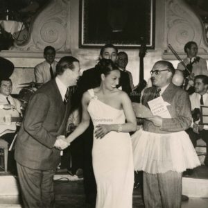 Joséphine BAKER - Club Champs ÉLYSSÉES 1948 - Tirage Argentique Original 24x19cm
