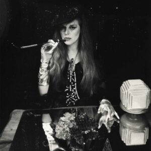 IONESCO Irina - Femme au fume cigarette - Tirage Argentique Original - 25x18cm