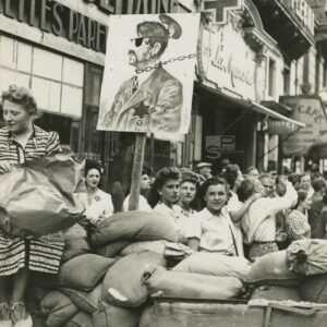 LIBÉRATION de Paris Août 1944 - Tirage Argentique Original 18x24cm