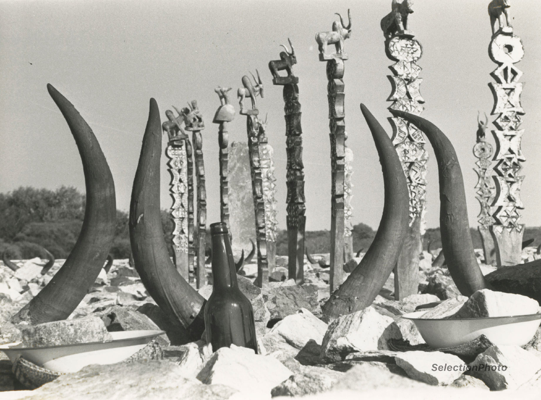 Louise WEISS, G. BOURDELON - 10 Vintage PHOTOS - Ethiopia, Mada, India, China