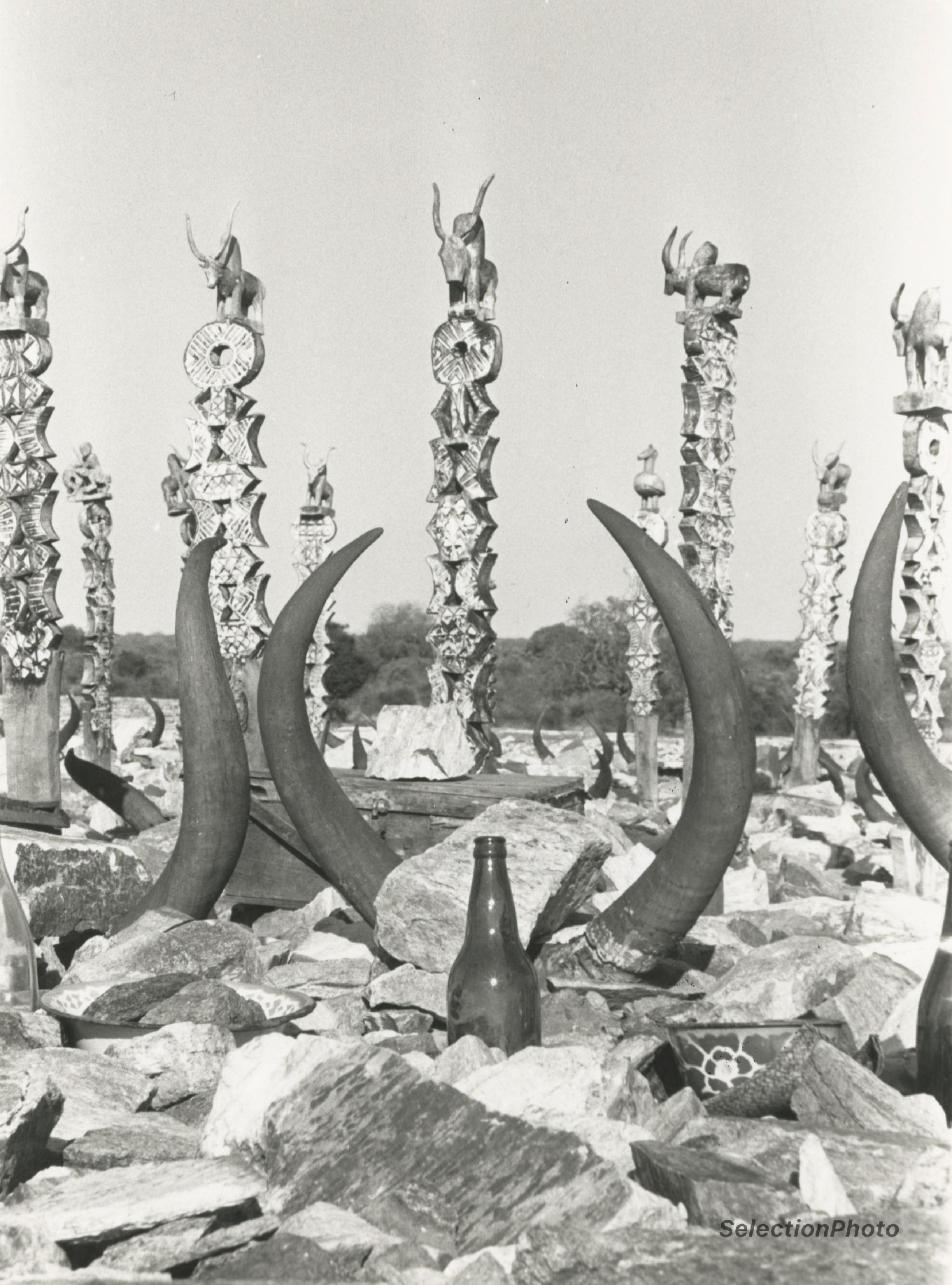 Louise WEISS, G. BOURDELON - 10 Vintage PHOTOS - Ethiopia, Mada, India, China