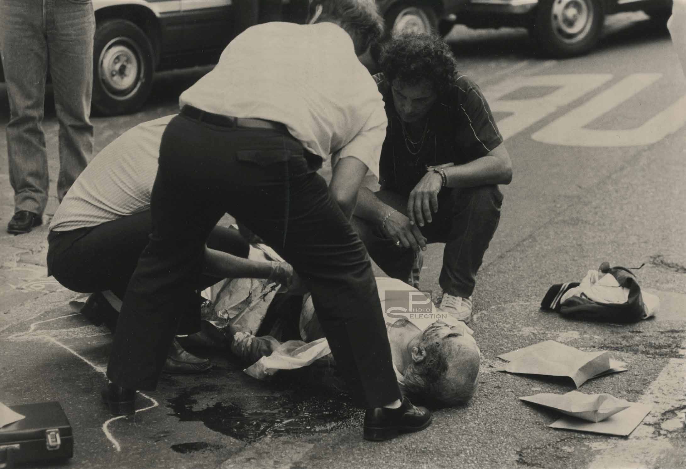 Paul MONDOLONI Assassiné Marseille 1985 -3 Tirages Argentiques Originaux 25x17cm