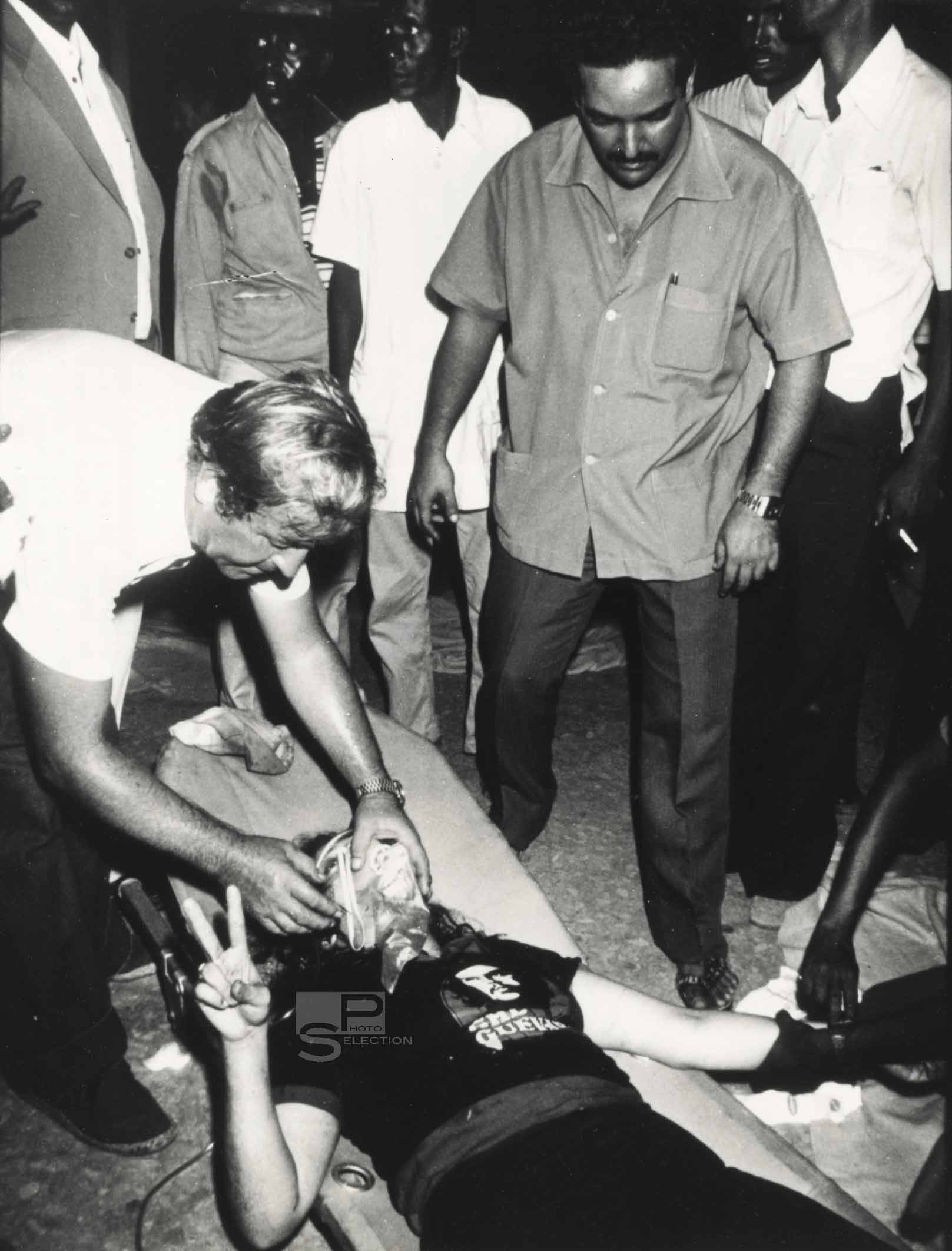 Détournement vol LUFTHANSA 181 Bande à Baader 1977 - 7 Tirages Originaux 25x20cm