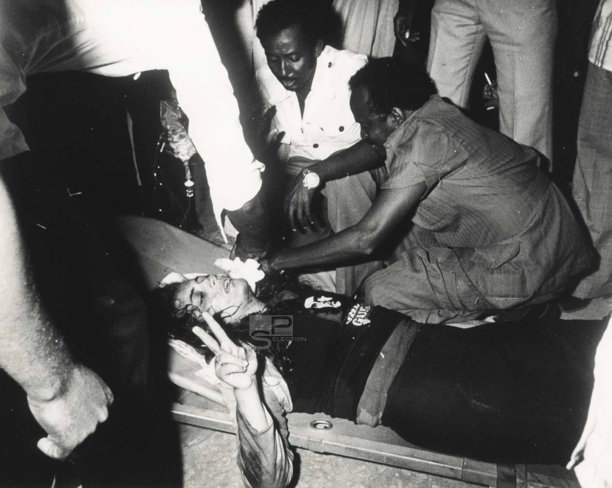 Détournement vol LUFTHANSA 181 Bande à Baader 1977 - 7 Tirages Originaux 25x20cm