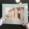 Felice BEATO - Égypte LOUXOR - Tirage Albuminé Original vers 1880 - 37x26 cm