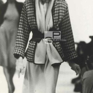 Emmanuelle KHANH Fashion Show 1985 - Prêt à Porter - Vintage Print 9x6.4in