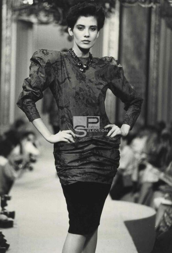 Lecoanet Hemant Fashion Show 1985 - Prêt à Porter - Vintage Print 10.2x7in