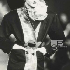 Popy MORENI Fashion Show 1985 - Vintage Print 9.4x6.3in