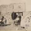 Marché à SIDI OKBA c.1880 Algérie - Tirage Albuminé Original d'Époque - 11x8cm