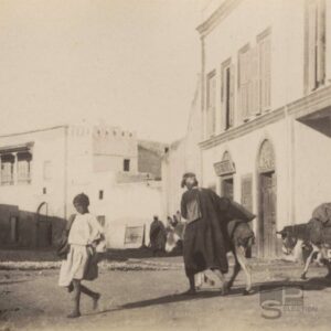 Vue de TANGER Maroc vers 1880 - Tirage Albuminé Original d'Époque - 11x8cm