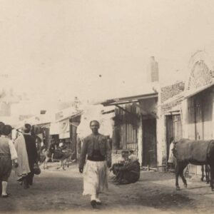KAIROUAN Tunis Gate - Tunisia - circa 1880 - Vintage Albumen Print - 4.3x3.1in