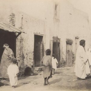 Tunisie KAIROUAN - Une Rue - vers 1880 - Tirage Albuminé Original - 11x8cm