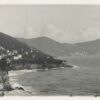 SORI CAMOGLI - Levant shore - Italy 1910 - Vintage Silver Print 7.9x5.5in
