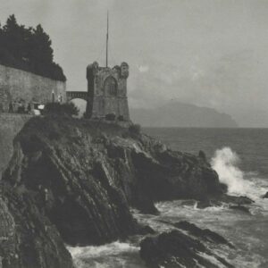 Levant shore - TORRE GROPALLO - Italy 1910 - Vintage Print 6.7x4.3in
