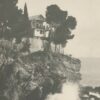 Scalo Torre PIEVE di SORI - Italy 1910 - Vintage Silver Print 7.9x5.5in