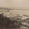 Harbor of ALGIERS circa 1880 - Algeria - Vintage Albumen Print 4.3x3.1in