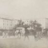 ALGER Place du Gouvernement 1880 - Hôtel de la Régence - Vintage Albumen Print 4.3x3.1in