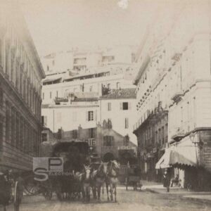 ALGER - Algérie 1880 - Tirage Albuminé Original 11x8cm
