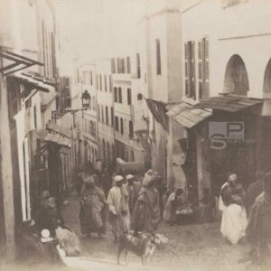 ALGIERS 19th c. - Algeria 1880 - Vintage Albumen Print 4.3x3.1in