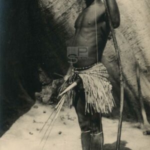 BASSARI et koteka - Nord Guinée - Tirage Argentique Original 1930 - 14x9cm