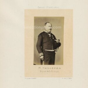 François TAILLEFER député Second Empire de Dordogne - Albumine par Franck 6x10cm