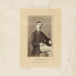 Étienne François Théodore MORIN député Second Empire de la Drôme - Albumine par Franck 6x10cm
