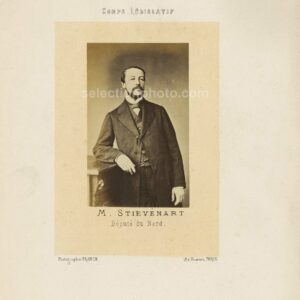 Auguste STIEVENART-BÉTHUNE député Second Empire du NORD - Albumine 6x10cm