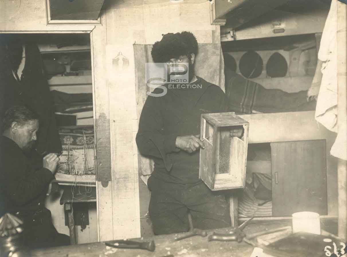 Jacques GUÉGUEN Antarctique 1904 l'Ami de Charcot - 2 Tirages Originaux 18x13cm