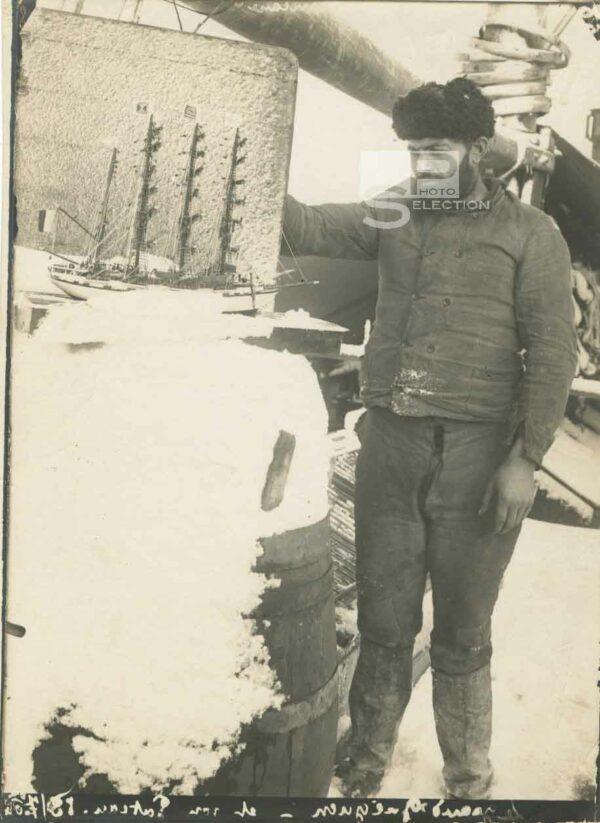 Jacques GUÉGUEN Antarctique 1904 l'Ami de Charcot - 2 Tirages Originaux 18x13cm