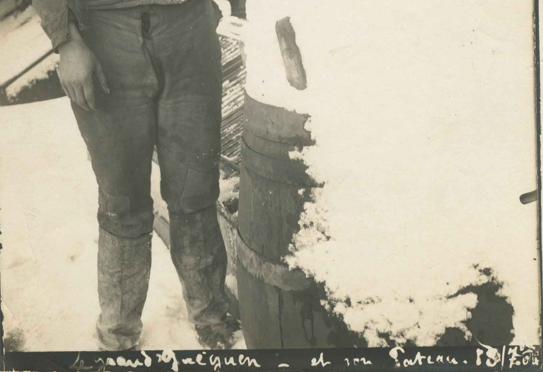 Jacques GUÉGUEN Antarctique 1904 l'Ami de Charcot - 2 Tirages Originaux 18x13cm