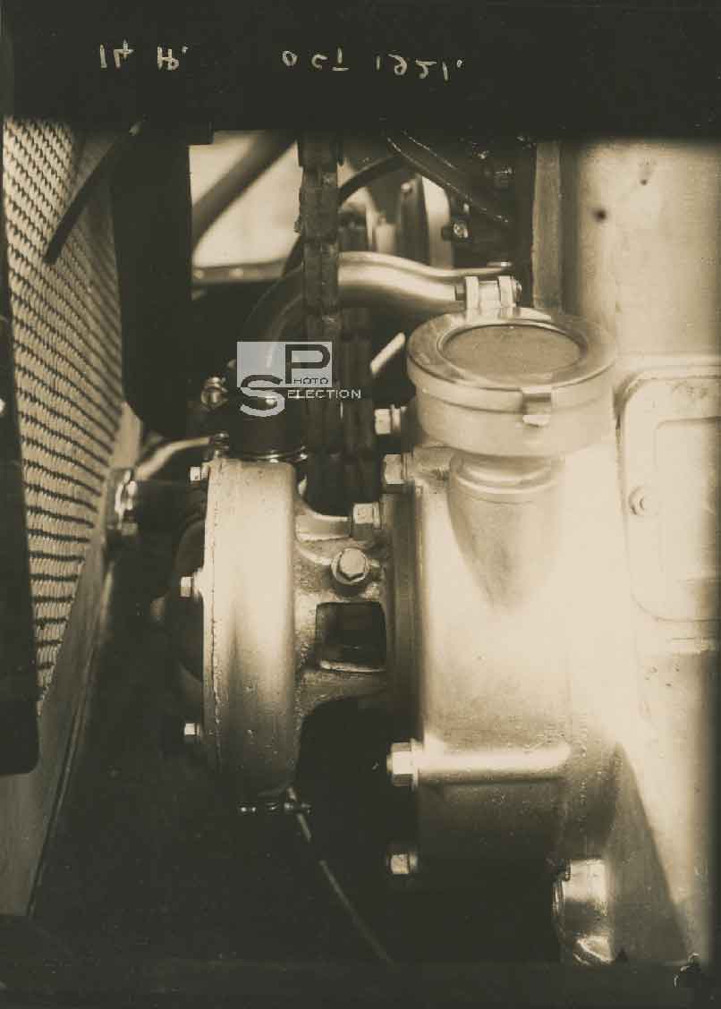 SUNBEAM 14 hp 1921 - 9 photos de détails mécaniques - Tirages Originaux 16x12cm