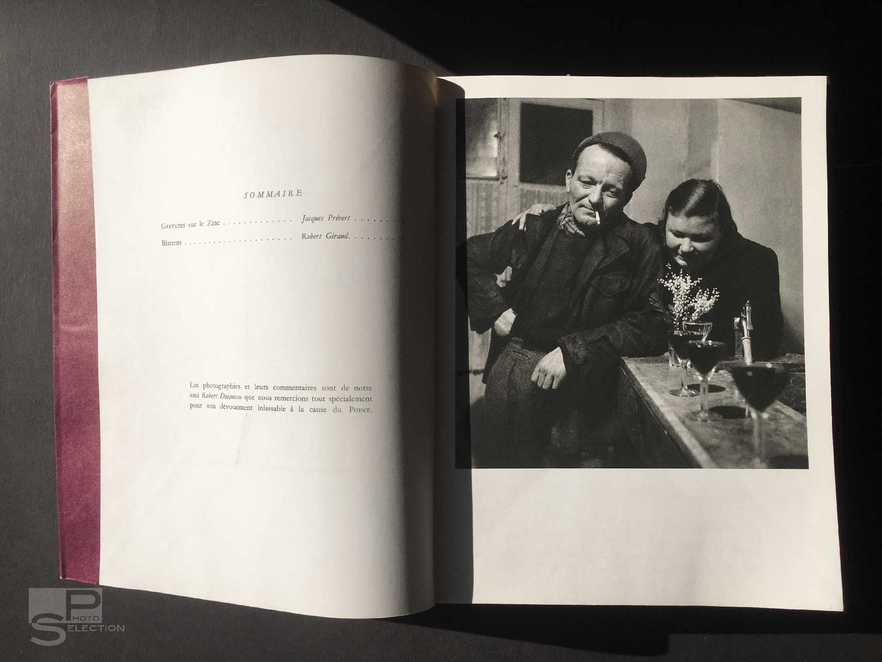 bistrots-robert-doisneau-le-point-06 Revue BISTROTS Robert DOISNEAU - LE POINT - 44 photographies 1960